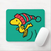 pinda's | Pet Woodstock Winter Beanie Muismat (Met muis)