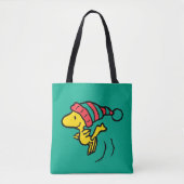 pinda's | Pet Woodstock Winter Beanie Tote Bag (Voorkant)