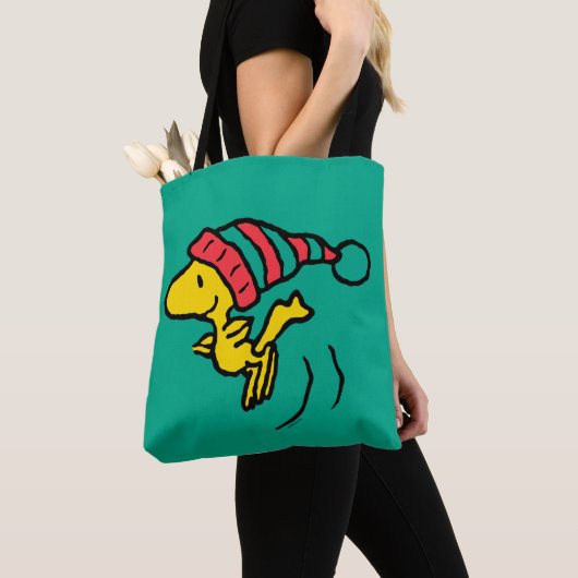 pinda's | Pet Woodstock Winter Beanie Tote Bag (Dichtbij)