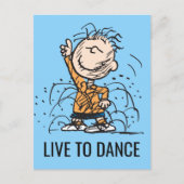 pinda's | Pigpen dansen Briefkaart (Voorkant)