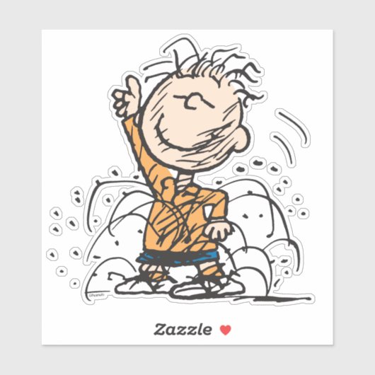 pinda's | Pigpen dansen Sticker (Vel)