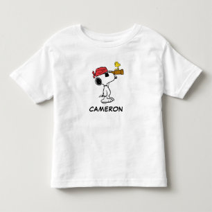 pinda's Pirate Snoopy and Woodstock Kinder Shirts