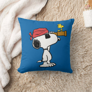 pinda's   Pirate Snoopy and Woodstock Kussen