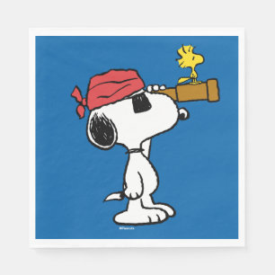 pinda's   Pirate Snoopy and Woodstock Servet