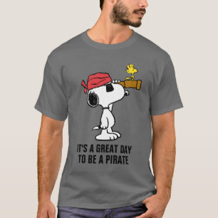 pinda's   Pirate Snoopy and Woodstock T-shirt