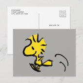 pinda's | Pomping van hout Briefkaart (Voorkant / Achterkant)