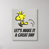 pinda's | Pomping van hout Canvas Afdruk (Voorkant)