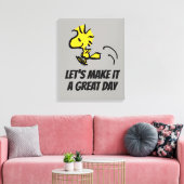 pinda's | Pomping van hout Canvas Afdruk (Insitu (Woonkamer))