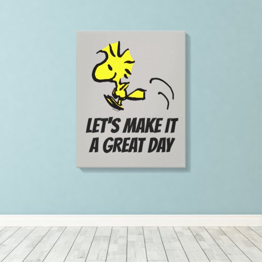 pinda's | Pomping van hout Canvas Afdruk (Insitu (Houten vloer))