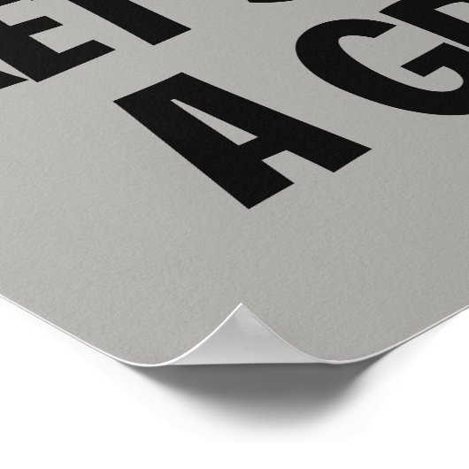 pinda's | Pomping van hout Poster (Hoek)