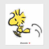 pinda's | Pomping van hout Sticker (Vel)