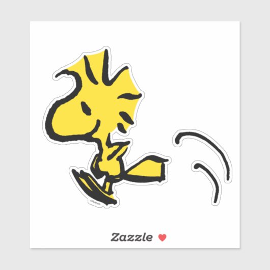 pinda's | Pomping van hout Sticker (Vel)