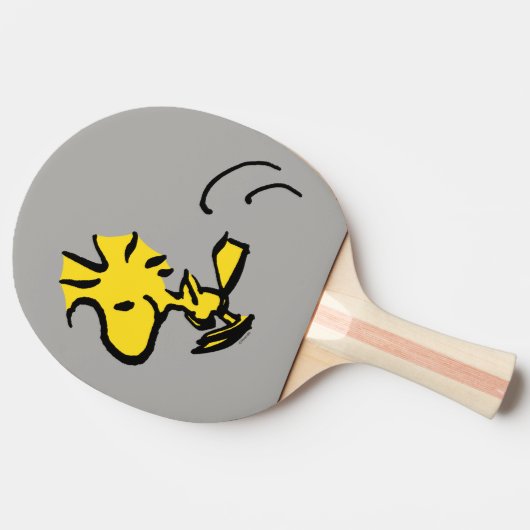 pinda's | Pomping van hout Tafeltennisbatje (Zijkant)