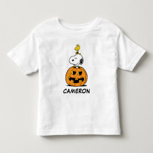 pinda's Pop van snoopy en Woodstock Kinder Shirts