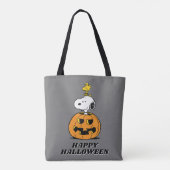 pinda's | Pop van snoopy en Woodstock Tote Bag (Achterkant)