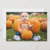 Pinda's | Prettig Thanksgiving Bedevaartgangers Feestdagenkaart (Achterkant)