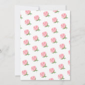 Pinda's Roos Floral First Community Kaart (Achterkant)