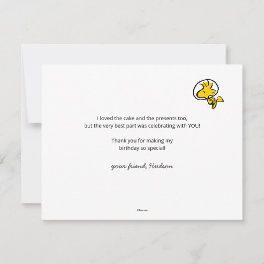 pinda's | Ruimte-dag Dank u wel Kaart (Achterkant)