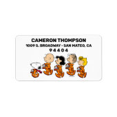 pinda's | Ruimtevaart Etiket (Voorkant)