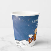 pinda's | Ruimtevaart Papieren Bekers (Voorkant)