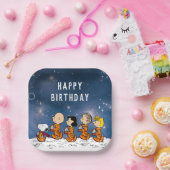 pinda's | Ruimtevaart Papieren Bordje (Feest)