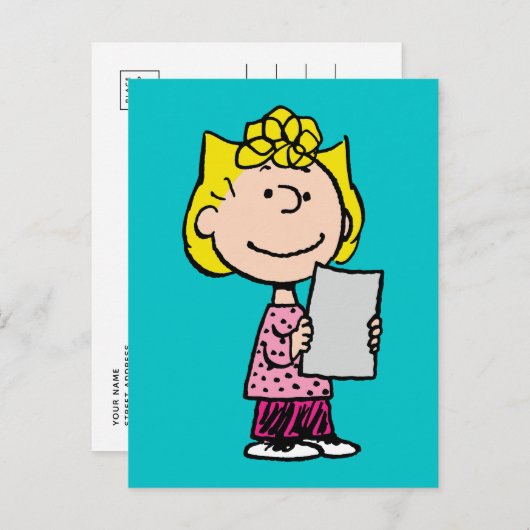 pinda's | Sally Briefkaart (Voorkant / Achterkant)