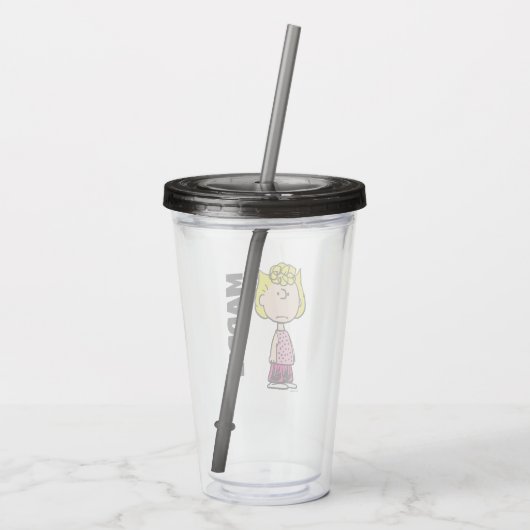 pinda's | Sally Brown Acryl Drinkbeker (Achterkant)
