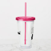 pinda's | Sally Brown Acryl Drinkbeker (Rechts)