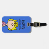 pinda's | Sally Brown Bagagelabel (Voorkant horizontaal)