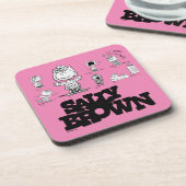 pinda's | Sally Brown Bier Onderzetter (Linkerzijde)