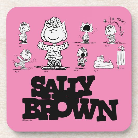 pinda's | Sally Brown Bier Onderzetter (Voorkant)