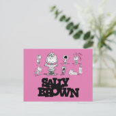 pinda's | Sally Brown Briefkaart (Staand voorkant)