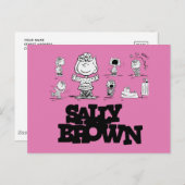 pinda's | Sally Brown Briefkaart (Voorkant / Achterkant)