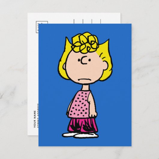 pinda's | Sally Brown Briefkaart (Voorkant / Achterkant)