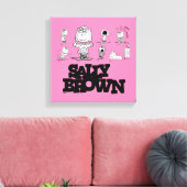 pinda's | Sally Brown Canvas Afdruk (Insitu (Woonkamer))