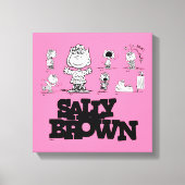 pinda's | Sally Brown Canvas Afdruk (Voorkant)