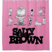 pinda's | Sally Brown Douchegordijn (Voorkant)