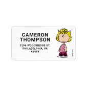 pinda's | Sally Brown Etiket (Voorkant)