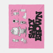 pinda's | Sally Brown Fleece Deken (Voorkant)