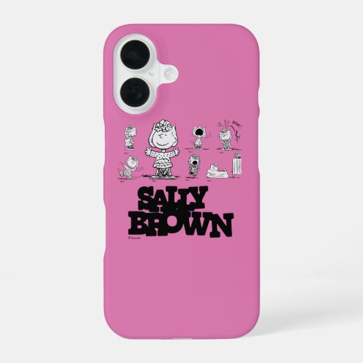 pinda's | Sally Brown iPhone 16 Hoesje (Achterkant)