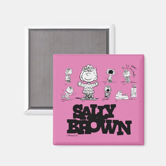 pinda's | Sally Brown Magneet (Voorkant / Achterkant)