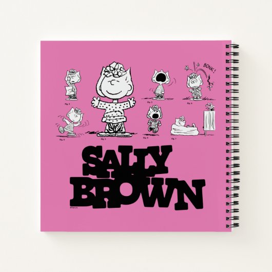 pinda's | Sally Brown Notitieboek (Achterkant)
