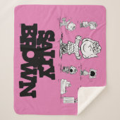 pinda's | Sally Brown Sherpa Deken (Voorkant)