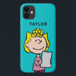 pinda's | Sally Case-Mate iPhone Case<br><div class="desc">Sally is de liefdevolle jongere zus van Charlie Brown. Bekijk dit leuke Peanuts-ontwerp met Sally die een boekrapport geeft.</div>