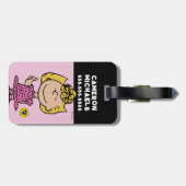 pinda's | Sally Super Smile Bagagelabel (Achterkant horizontaal)