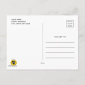 pinda's | Sally Super Smile Briefkaart (Achterkant)