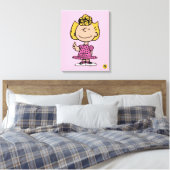 pinda's | Sally Super Smile Canvas Afdruk (Insitu (Slaapkamer))