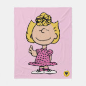 pinda's | Sally Super Smile Fleece Deken (Voorkant)