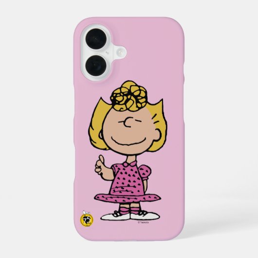 pinda's | Sally Super Smile iPhone 16 Hoesje (Achterkant)