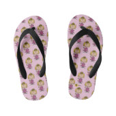 pinda's | Sally Super Smile Kinder Teenslippers (Voetbed)